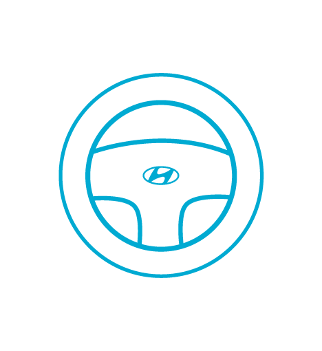 Ícone de volante Hyundai