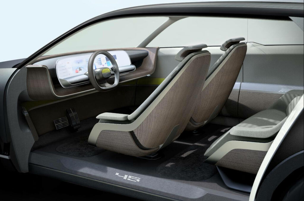 Interior do Hyundai 45 EV Concept