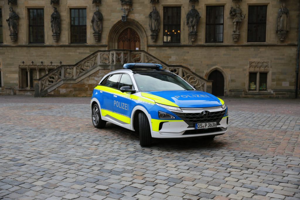 Carros Ecológicos da Hyundai integram frotas policiais por toda a Europa