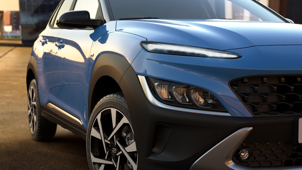 Detalhe do Hyundai Kauai híbrido