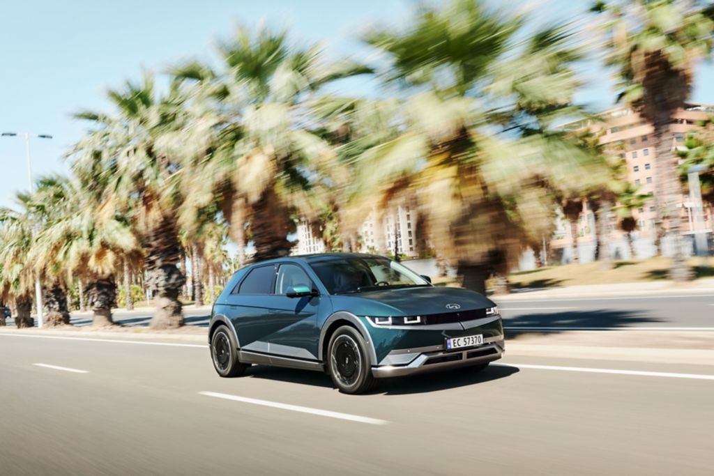 Ioniq 5 na estrada
